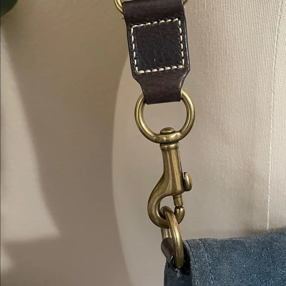 Coach suede messenger crossbody mini, hard to find - Picture 4 of 13